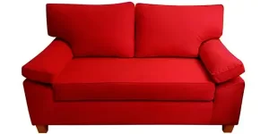 Sofá de 2 Cuerpos Rojo